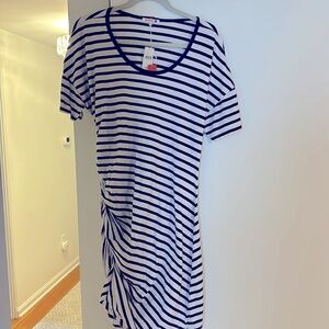 Striped Sundry Dress Large